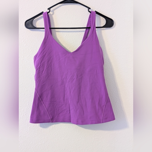 Women's Lululemon Align Purple Tank Top - Picture 3 of 7